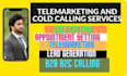 get sales and set appointments by cold calling