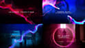 create cinematic inspiring particles titles animation