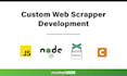 develop a custom web scrapper