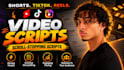 write engaging youtube shorts tiktok and instagram reels scripts