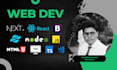 be your next js react js frontend developer and vive code fixer