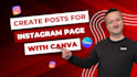 create instagram post designs with canva for an attractive feed