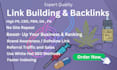 link building SEO dofollow backlinks  google top ranking