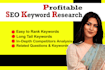 do profitable SEO keyword research with competitor analysis