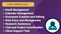be your virtual assistant