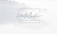 do elegant and modern line art text logo