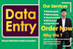 be your virtual assistant, data entry, web research, web scraping, PDF to excel