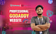 design godaddy website or redesign godaddy website for you
