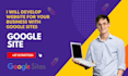 sitio web para su negocio con los sitios de google