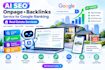 provide ai SEO onpage backlinks service for google ranking