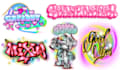 do 90s airbrush graffiti design, airbrush art and lettering