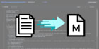 convert any document into markdown md