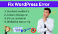 clean malware in wordpress malware removal with website security