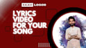 make and edit a perfect music lyrics animation video for you