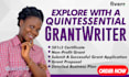 grant research, creative grant proposals, grant writing, 501c3, non profits