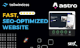 create a responsive astro js website with tailwind CSS and SEO optimization