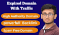 do expired domains research with high da pa