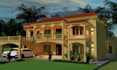 do 3d elevation interior exterior design for house plans