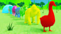 create awesome 3d animal animation for kids