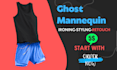 create a ghost mannequin effect clothing neck joint service