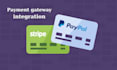 integrate paypal, stripe payment gateways for your website