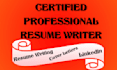write a career change resume and CV with transferable skills