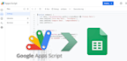create or debug google app script