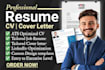 transform your resume, CV, cover letter, linkedin profile