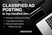 post ads on top classified ad posting sites