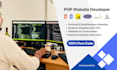develop website and web application using pure and framewor HTML,CSS, js and PHP