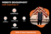 design a responsive wordpress website with elementor