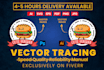 create vector files from your raster images
