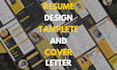 design resume tamplete and  make cover letter