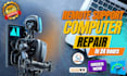 install software, setup windows, configure PC and provide fast remote IT support