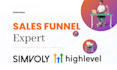 setup your simvoly white label, gohighlevel white label, automation, ghl funnel