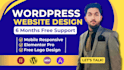 create wordpress website design, redesign wordpress business website development
