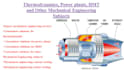 provide expert solutions for thermodynamics and power plants