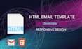 code a professional HTML email template  within 12 hours