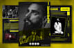 design electronic press kit, epk, media kit, one sheet, flyer