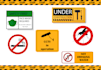 design safety boards caution signs and hazard posters