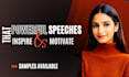 write a motivational, empowering speech to transform mindsets