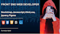 be your front end developer using javascript,bootsrap,html,css