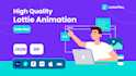create lottie json animation for your website or mobile app