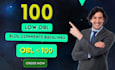 make 100 low obl dofollow blog comments backlinks high da