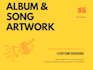 design your album, song, or mixtape artwork cover