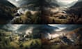 create ai generated landscapes