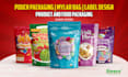 design pouch, mylar bag, label, product and food packaging