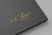 design cursive, handwritten, photography signature logo