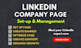 create linkedin company page