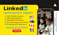 completely build your linkedin account and optimize the profile